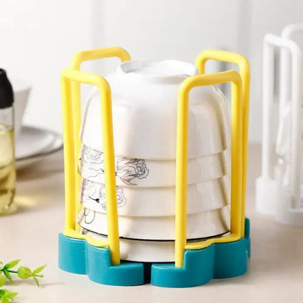 Dish Drying Rack, Expandable Dish Rack for Countertop, Drain Rack for Dishes and Bowls, Over the Sink Dish Drainer