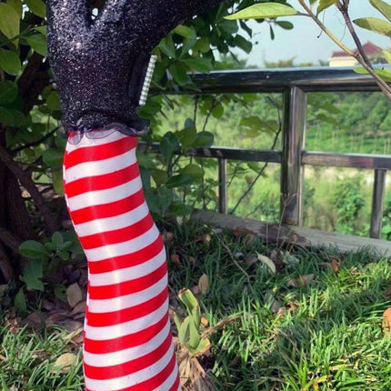 Witch Legs Halloween Yard Stakes with Stockings, Outdoor Halloween Decorations – image 9