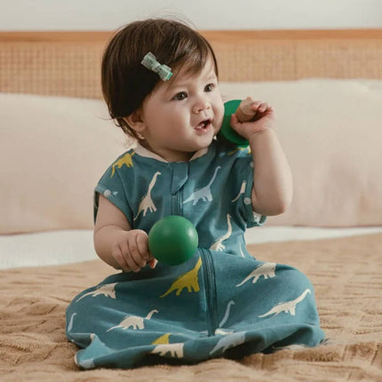Cotton Transition Swaddle, Fox print – image 9