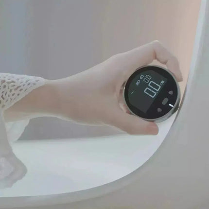 Digital Tape Measure, Electronic Measuring Tape for Curved Surfaces, Rechargeable Digital Ruler with LCD Display