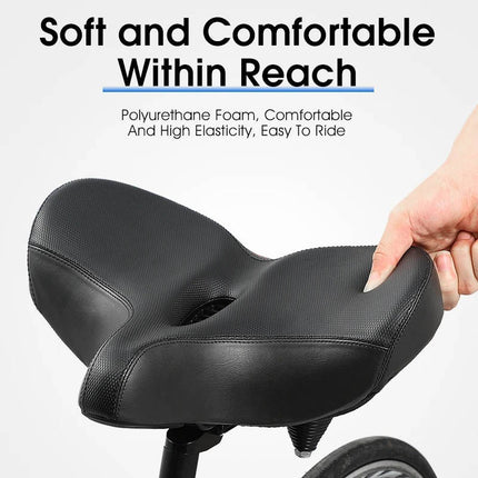 Comfortable Bike Saddle, Reflective Strips – image 6