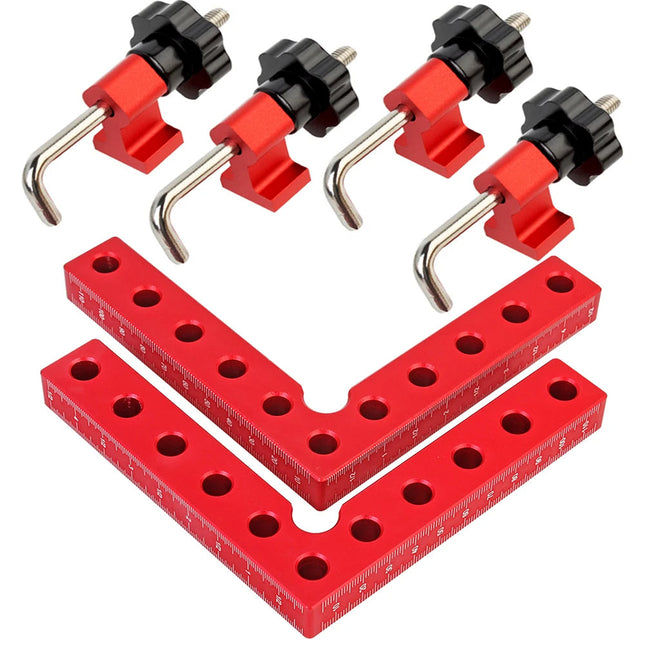 Woodworking Clamps 90 Degree, Aluminum Corner Clamps for Picture Frames and Boxes