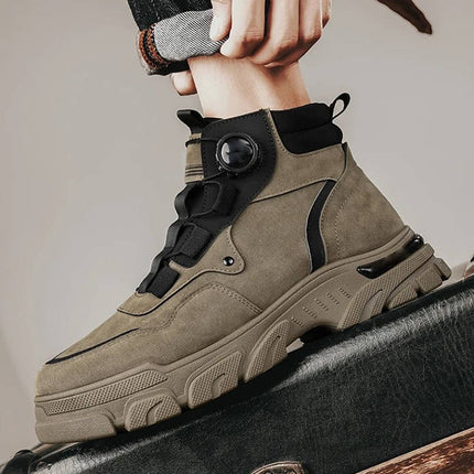 Work Boots for Men, Mens Boots for Motorcycle Riding – image 10