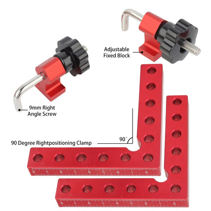 Woodworking Clamps 90 Degree, Right Angle Clamp for Cabinets