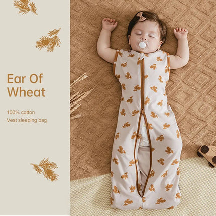 Baby Swaddle Sleep Sack Convertible, adjustable sleeve buttons – image 4