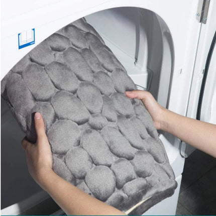 Bath Mat Non Slip, Absorbent Coral Fleece Bathroom Rug