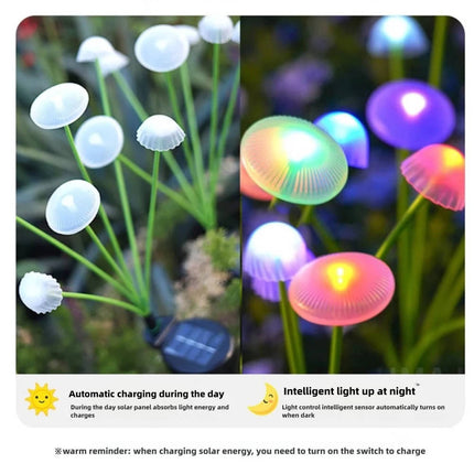 Jellyfish Lights, RGB Color Changing Garden Stake Lights for Yard Decor – image 5