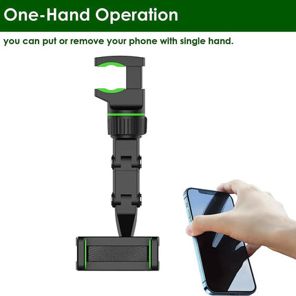 Car Phone Holders, Foldable Clip On Phone Holder for Car and Kitchen – image 7