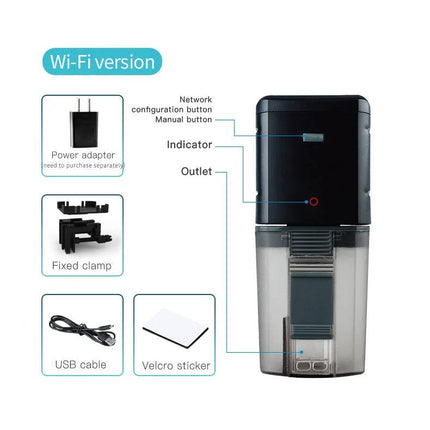 Automatic Fish Feeder WiFi, Programmable Fish Tank Feeder – image 7