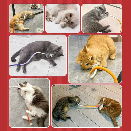 Cotton Rope Cat Bite Toy for Teeth Cleaning – image 10
