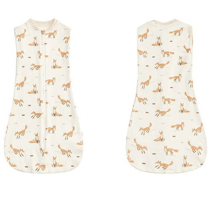 Baby Swaddle Sleep Sack Convertible, Leaves print – image 12