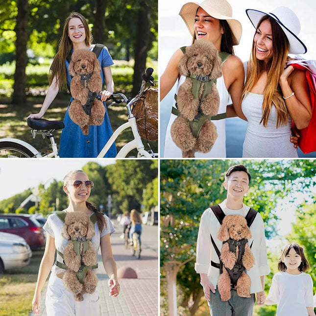 Front Dog Carrier Backpack with Air Mesh