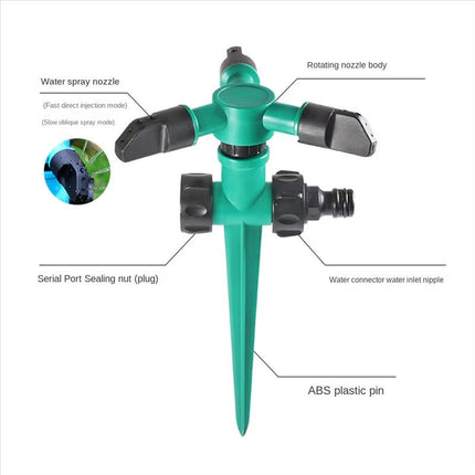 Sprinkler System for Gardens 5 Pack, Garden Sprinkler Head for Yard Irrigation – image 5