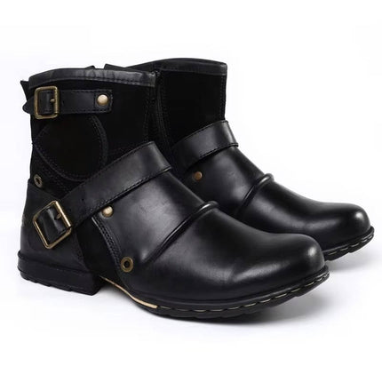 Cowboy Boots for Men, Slip On Western Boots