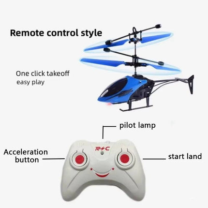 RC Helicopter for Kids, Remote Control Helicopter with Auto Start and Flexible Blades – image 10
