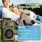 Tuzwa Ultrasonic Dog Bark Deterrent – 50FT Range, 3 Adjustable Modes, 15–30kHz Frequency, Auto Bark Detection, USB-C Rechargeable & IP65 Rated