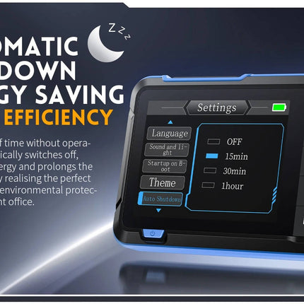 Portable Digital Oscilloscope with Signal Generator, Handheld Oscilloscope with Probe for Electronics Testing – image 9