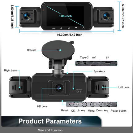 Dash Camera for Cars with 4 Channels – image 13