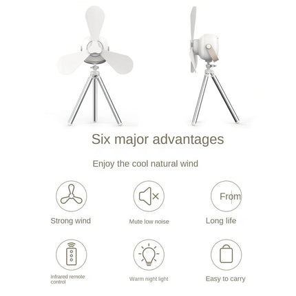 Battery Operated Fan for Camping, Rechargeable Outdoor Fan for Tent and Travel – image 6