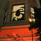 Halloween Window Clings, Scary Ghost Window Decals, Reusable Window Stickers for Halloween Decorations and Indoor Decor