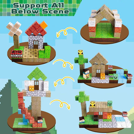 Magnetic Building Blocks STEM Toy Set – image 5