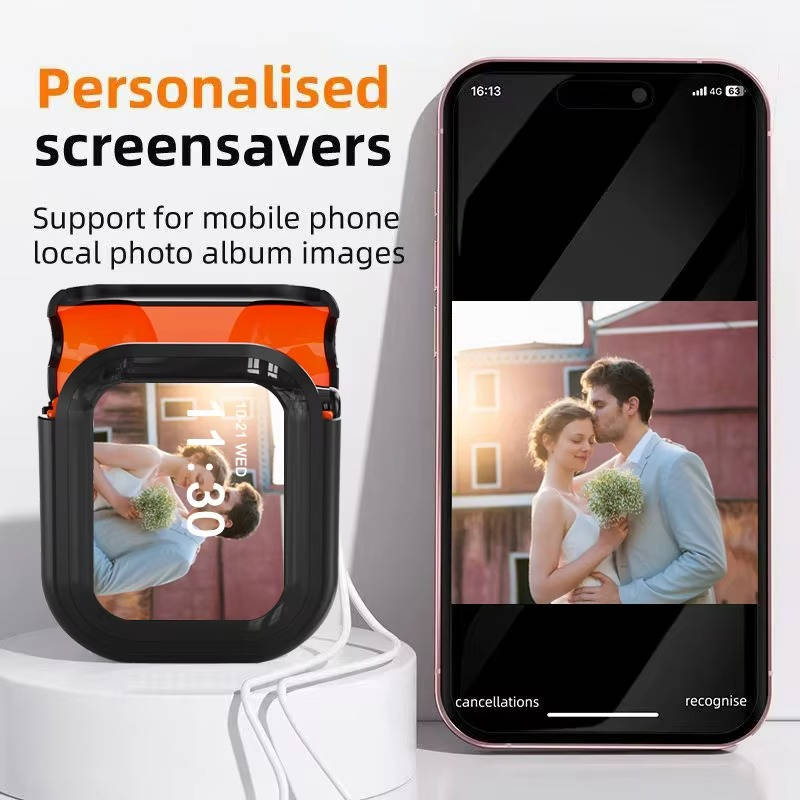 Tuzwa AI Translation Earbuds – Real-Time App Translator, Bluetooth 6.0, HD Display, Noise Reduction & 4-Hour Playtime