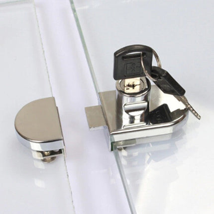 Cabinet Locks with Keys, Single Glass Door Lock for Cabinets – image 4