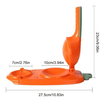Dumpling Maker Machine 2 in 1, Manual Dumpling Press Food Mold