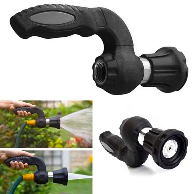 Watering Gun for Garden Hose, High Pressure Hose Nozzle for Car Wash, Handheld Garden Gun Water Sprayer for Plants