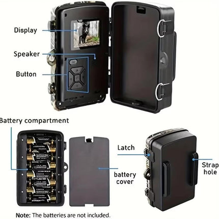 Trail Camera with Night Vision, Game Camera for Wildlife – image 6