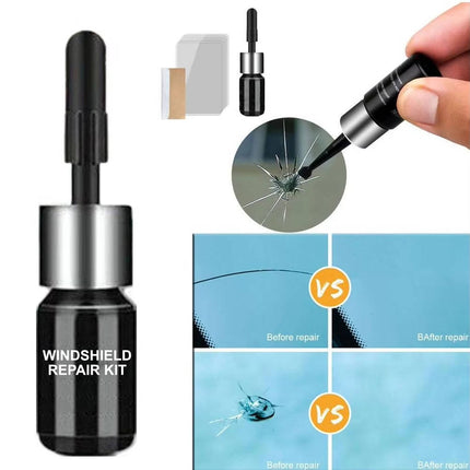 Windshield Repair Kit for Cracks and Chips, DIY Windshield Crack Repair Kit with Clear Resin – image 4