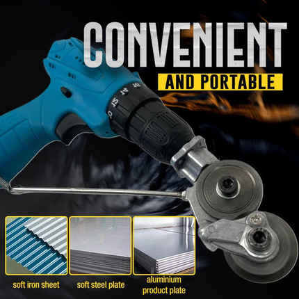 Metal Cutting Adapter for Drill, Drill Metal Cutting Attachment for Workshop – image 5
