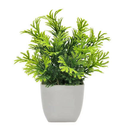 Fake Plants Indoor and Outdoor, Artificial Plants with Pots for Desk and Bathroom – image 4