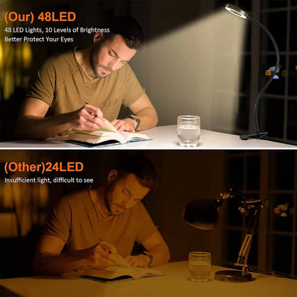 Desk Lamps, Dimmable LED Desk Lamp 3 Color Temperatures – image 4