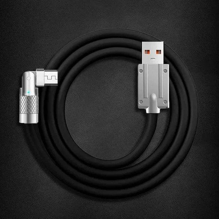 USB C Cable 180 Degree Rotating, Micro USB Cable