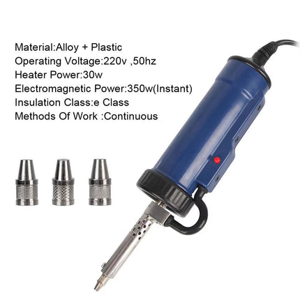 Automatic Electric Solder Sucker, Electric Desoldering Pump for Circuit Boards – image 5