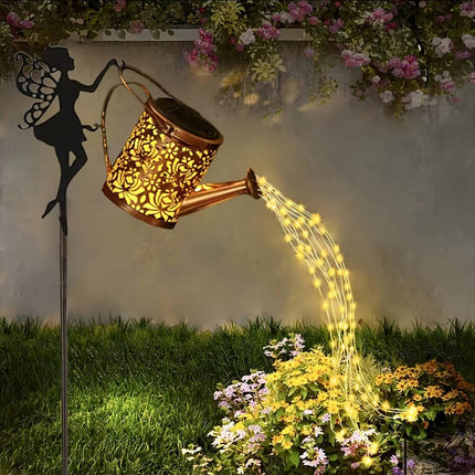Outdoor Solar Light Fairy Garden Decorations, Hanging Solar Lamp – image 6
