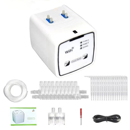WiFi Smart Automatic Plant Waterer for 20 Pots, App Controlled Drip Irrigation System for Indoor Plants