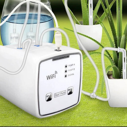 WiFi Smart Automatic Plant Waterer for 20 Pots, App Controlled Drip Irrigation System for Indoor Plants