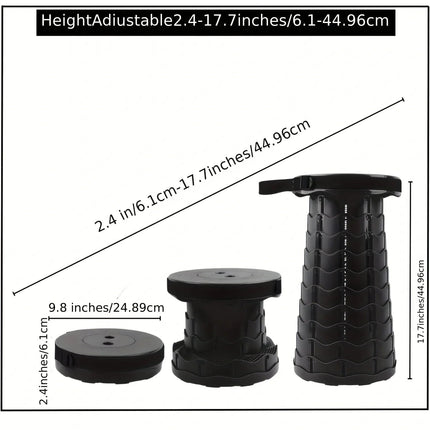 Lightweight Stool Telescopic, Folding Stool with Adjustable Height – image 6