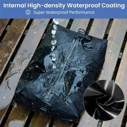 Vacuum Seal Bags for Clothes with Rechargeable Travel Vacuum Pump, 2 Waterproof Vacuum Storage Bags with Pump – image 6