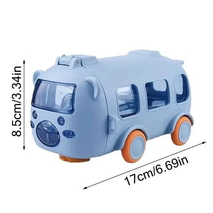 Water Bottle with Straw for Kids 16.9 oz, Leak Proof Toy Water Bottle