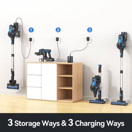 Cordless Vacuum Cleaner for Home, HEPA Vacuum with LED Headlights – image 10