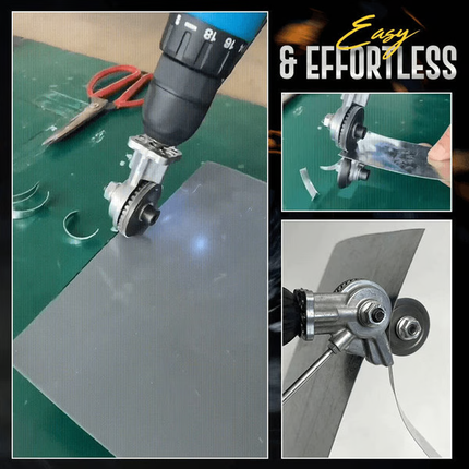 Metal Cutting Adapter for Drill, Sheet Metal Cutter Drill Attachment – image 4