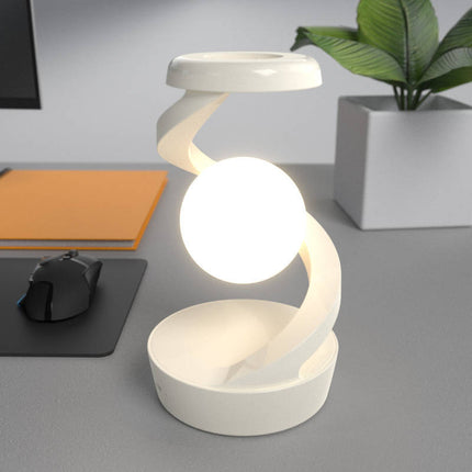 Levitating Moon Lamp with Wireless Charging, RGB Color Changing Mood Lamp – image 7