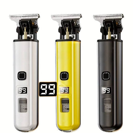Cordless Hair Clippers, Professional Barber Clippers with LED Display – image 10
