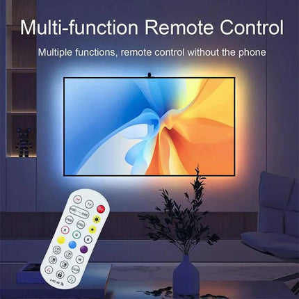 TV Backlight LED Strip Lights for TV 55 to 75 Inch with Screen Color Sync, RGBIC LED Strip Lights with Remote and – image 11