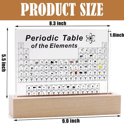 Acrylic Periodic Table with Real Elements &ndash; image 4