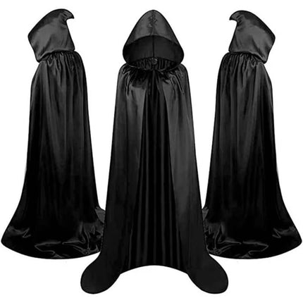 Hooded Cape Scary Costume for Theater and Cosplay – image 9