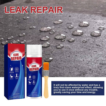 Waterproof Sealant Spray 2 Pack, Leak Stopper Sealant with Brush